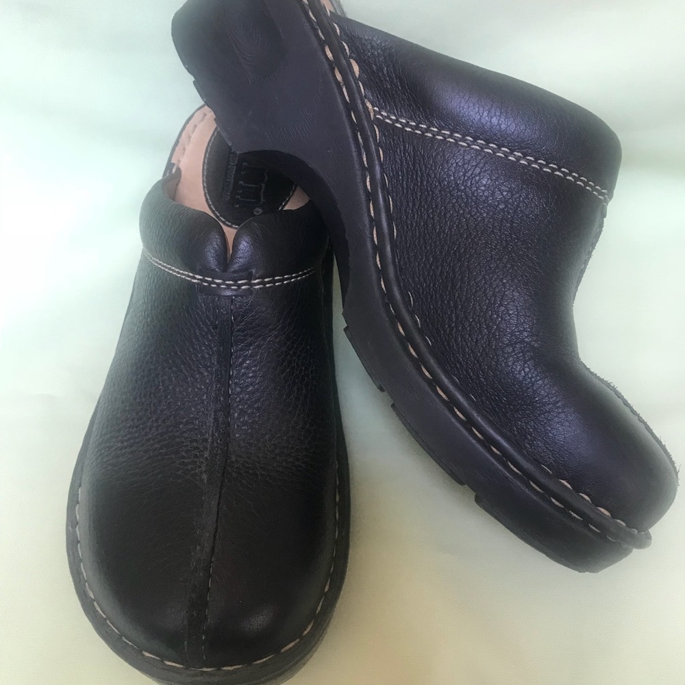 BLACK Born Clog Mule Shoes  sz 7